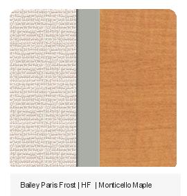 Office Color Palette: Baily Paris Frost | HF | Monticello Maple