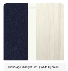 Office Color Palette: Anchorage Midnight | WF | White Cypress