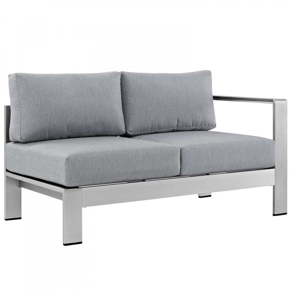 Outdoor lounge furniture CUB EEI 2262 SLV GRY MOD