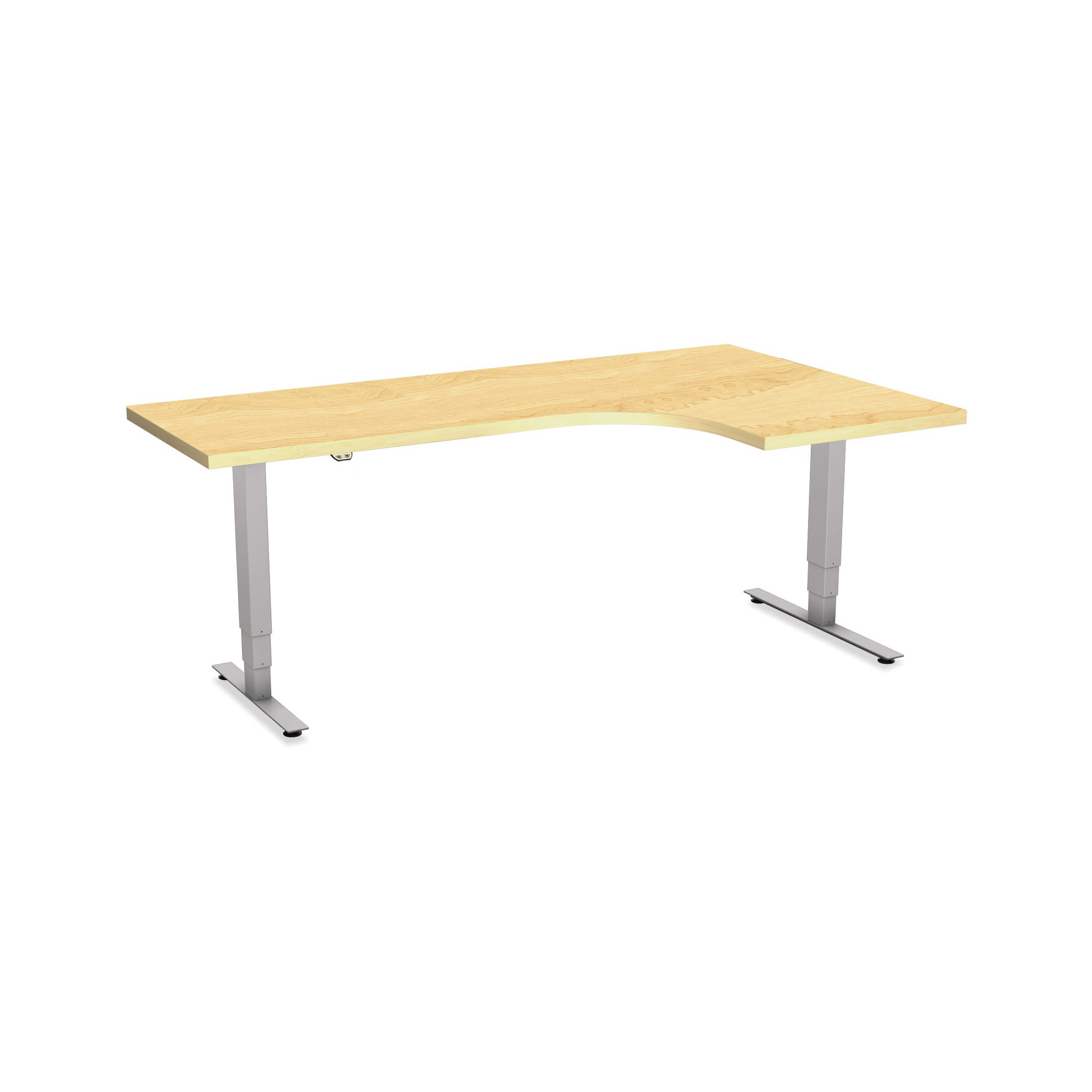 Sit stand desk raising desk