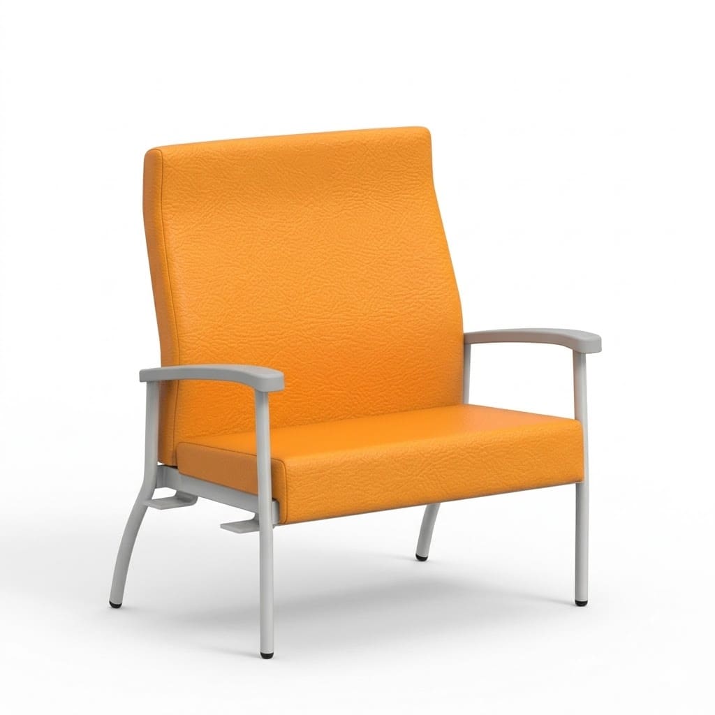 Bariatric medical high back orange