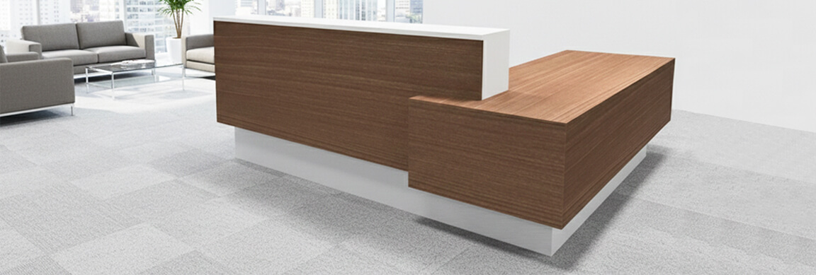 L Shape Reception Desks