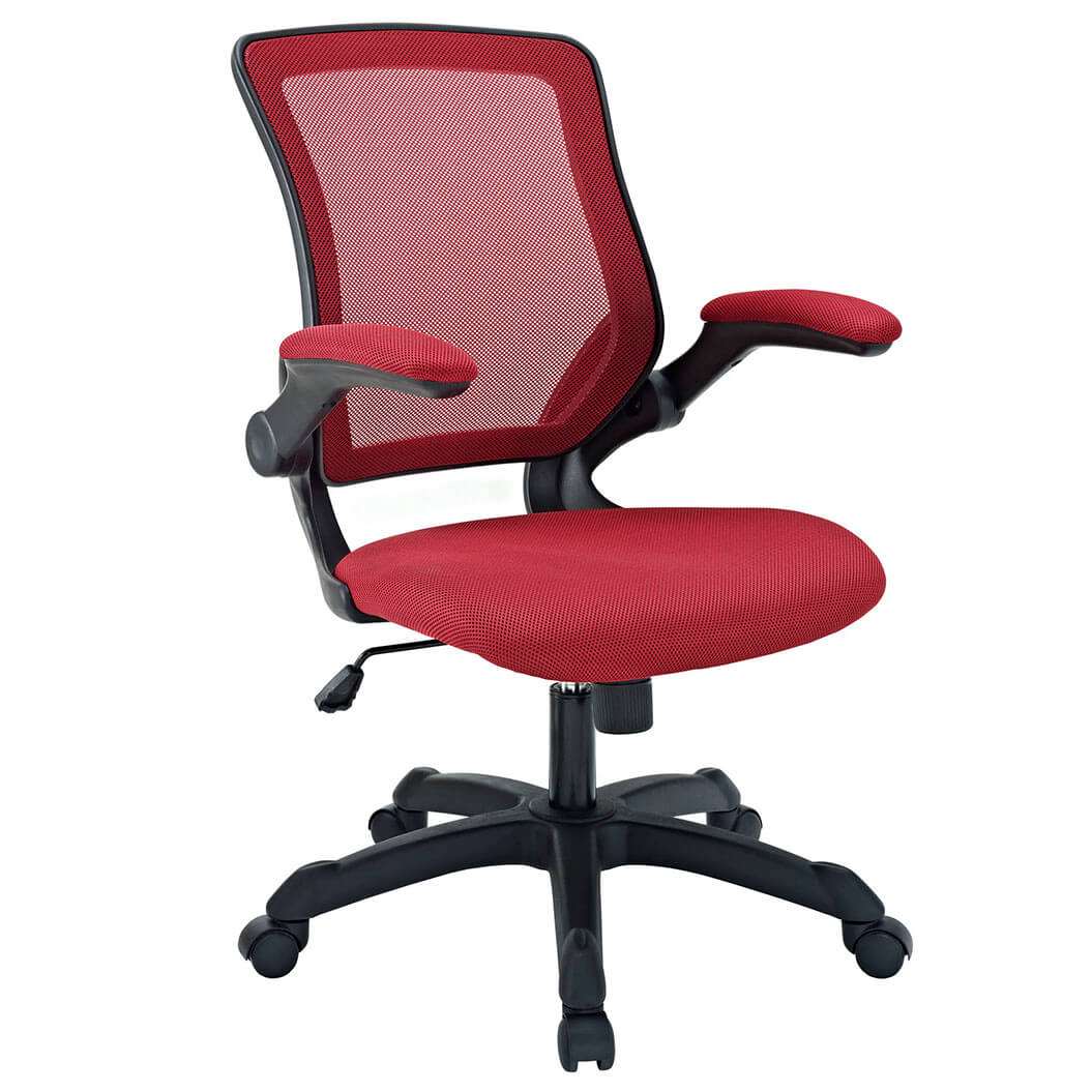 Colorful desk chairs CUB EEI 825 RED MOD