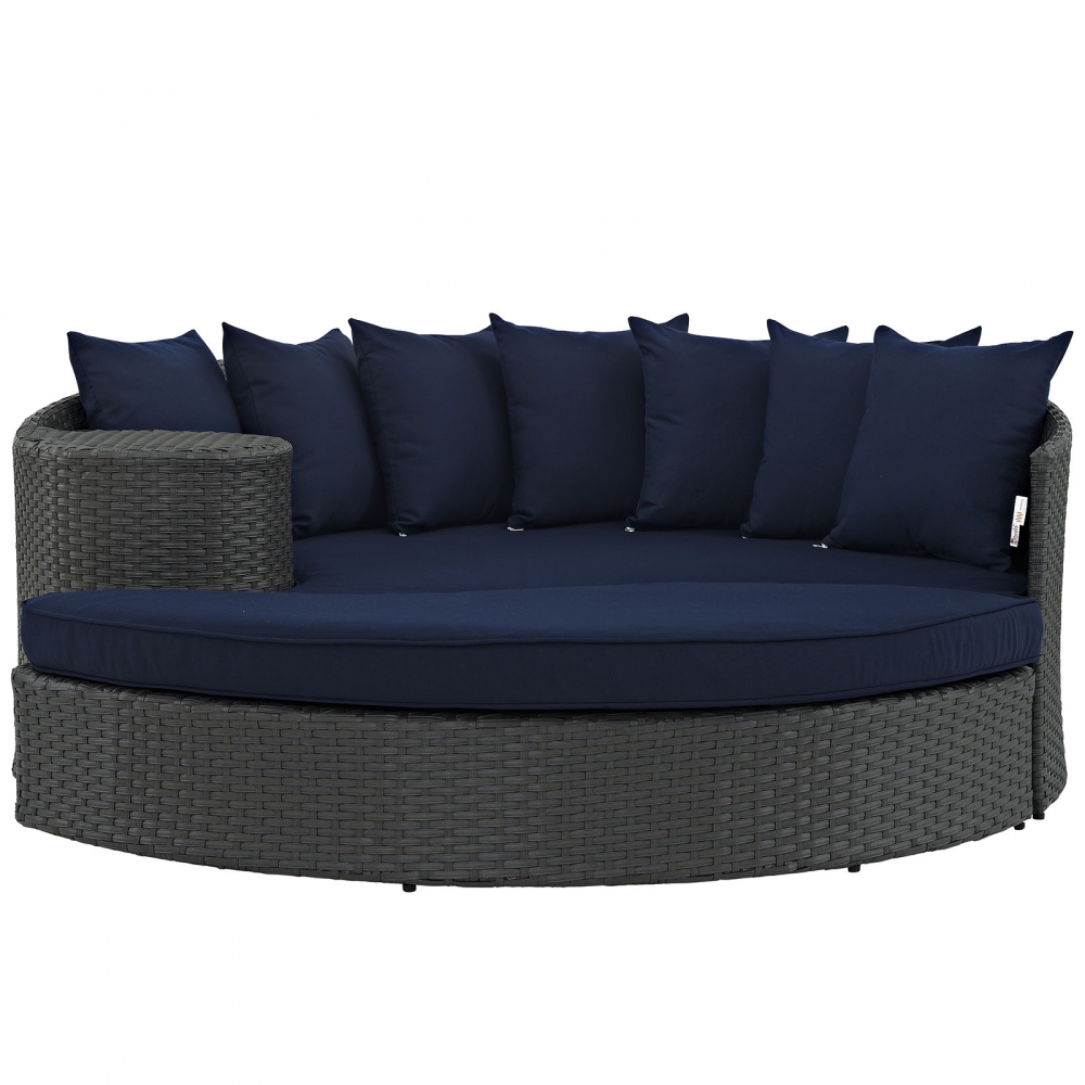 Modern daybed sofa front view