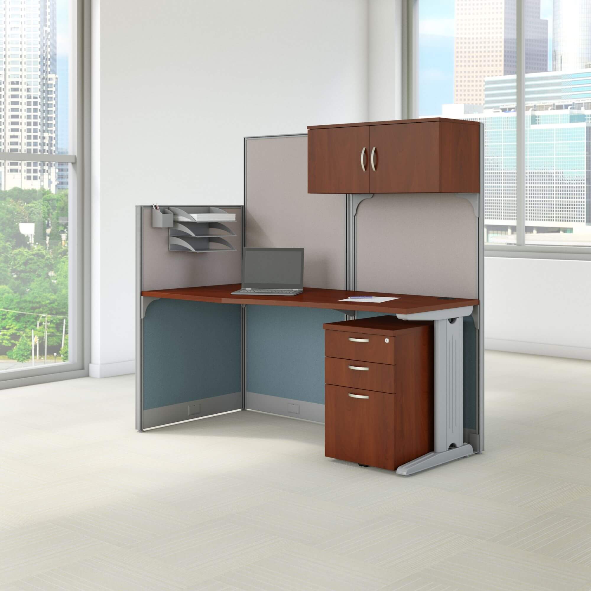 Office cubical storage environmental