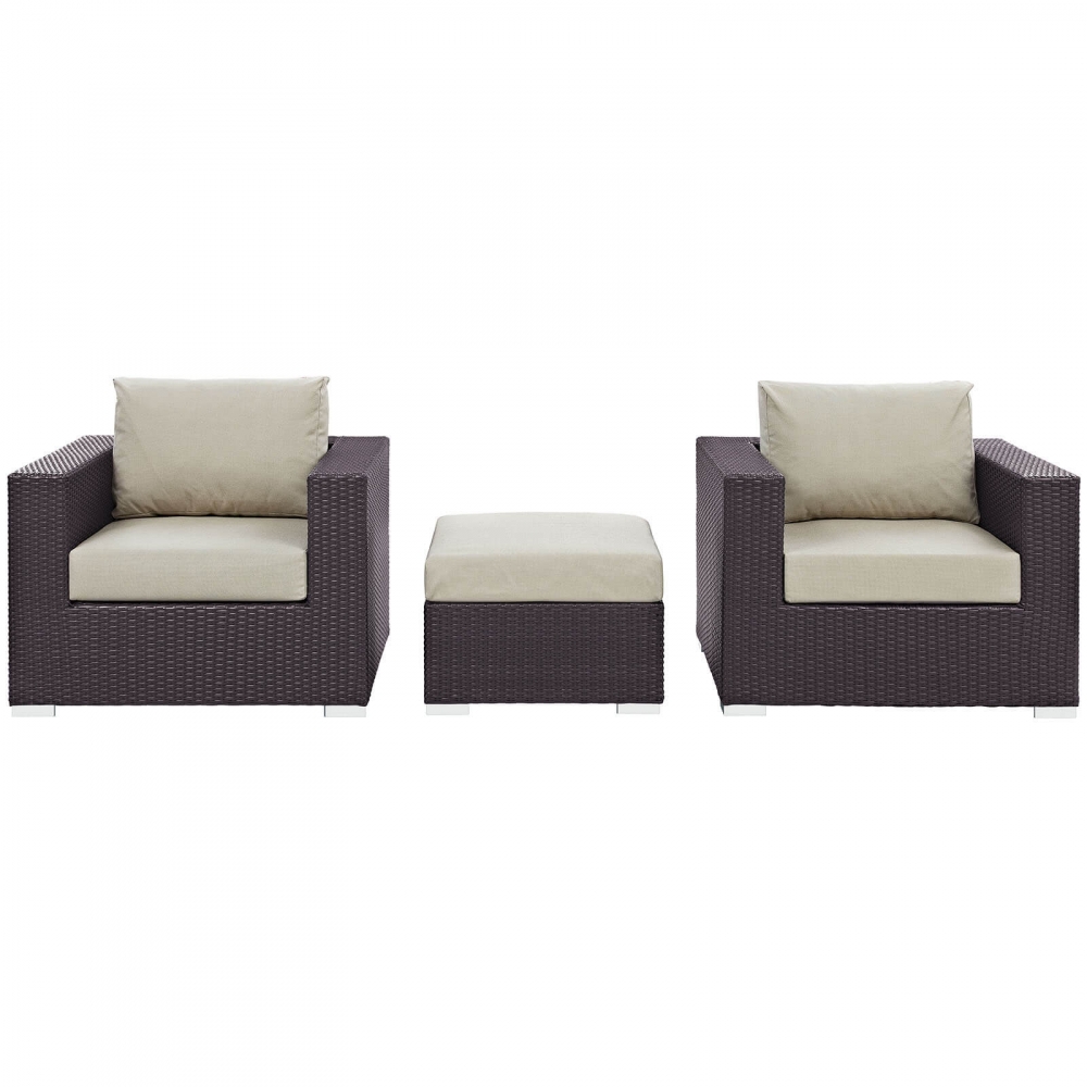 Outdoor lounge furniture CUB EEI 2174 EXP BEI SET MOD