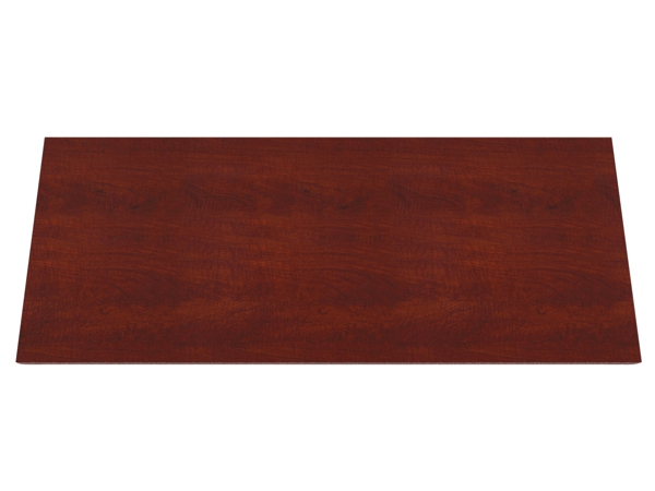Training table with modesty top 5x2 cherry