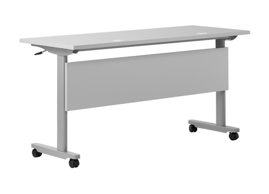 Training table with t leg 5x2 gray 4
