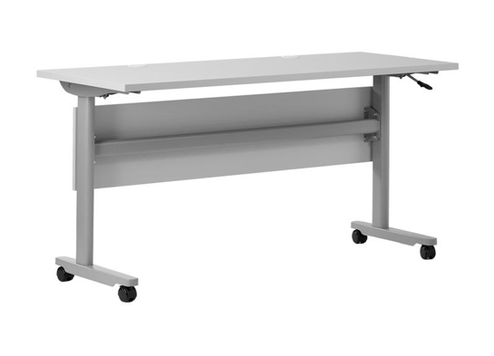 Training table with t leg 5x2 gray 5