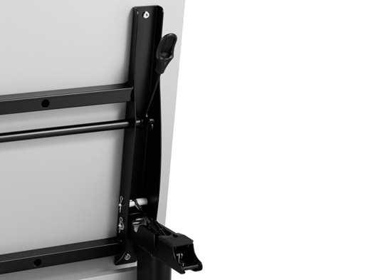 Training table with t leg 6x2 gray black 13 Training table with t leg 6x2 gray black 13