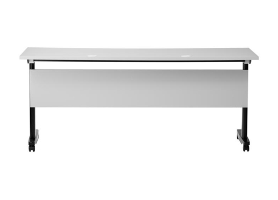Training table with t leg 6x2 gray black 9 Training table with t leg 6x2 gray black 9