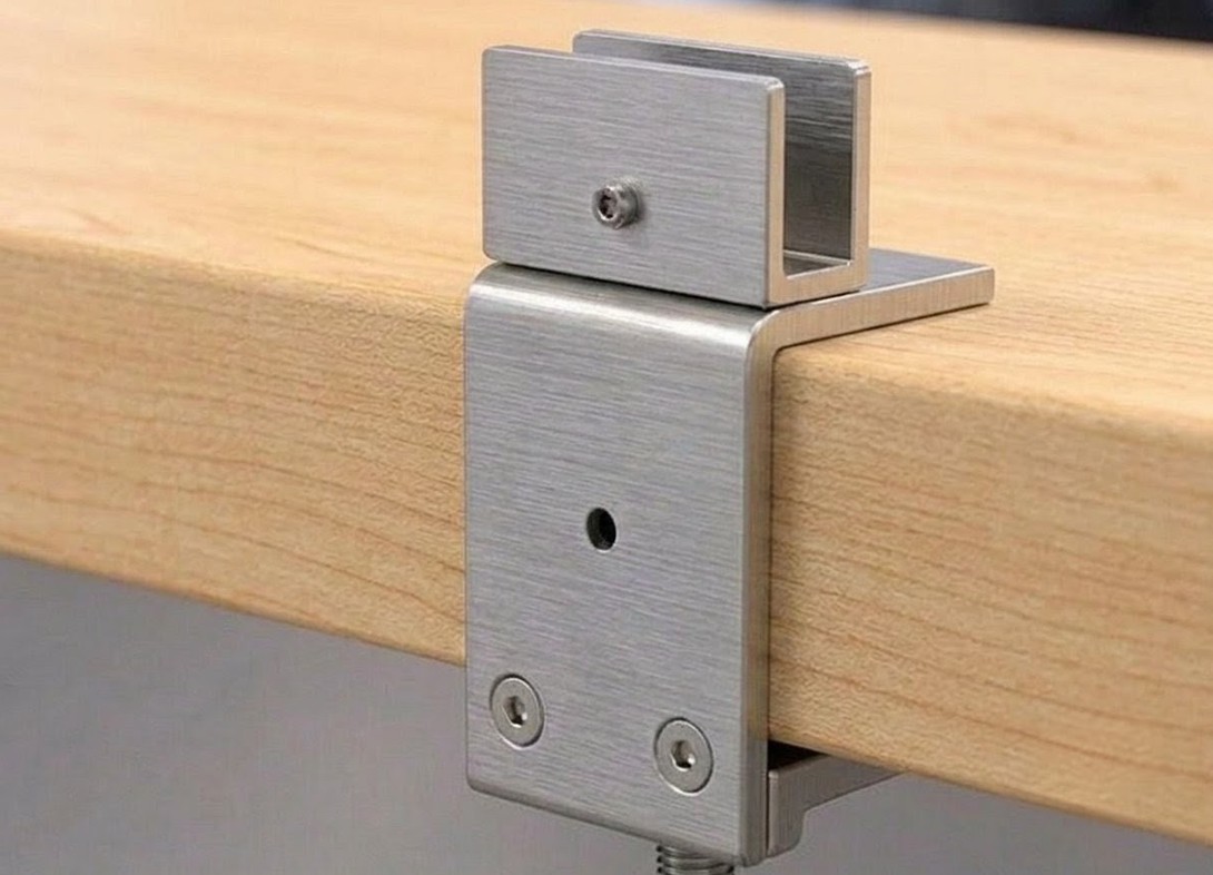 U channel brackets for desk mounted screen PA18H U channel brackets for desk mounted screen PA18H
